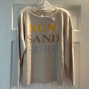 Women's beach sweater